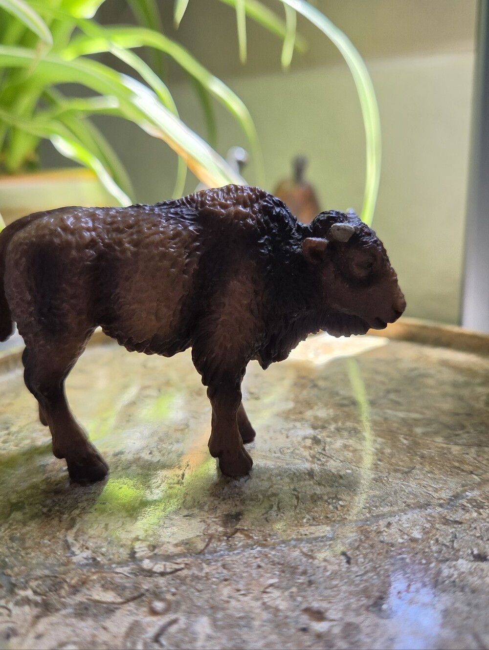 Retired Schleich Baby Buffalo Bison